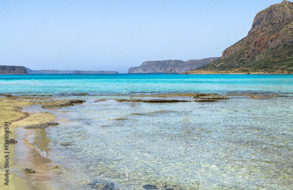 Balos beach, Crete Island, Greece