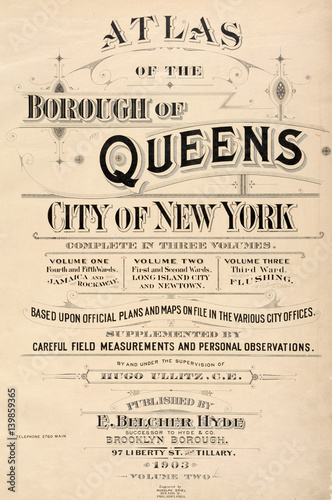 Atlas of Borough of Queens