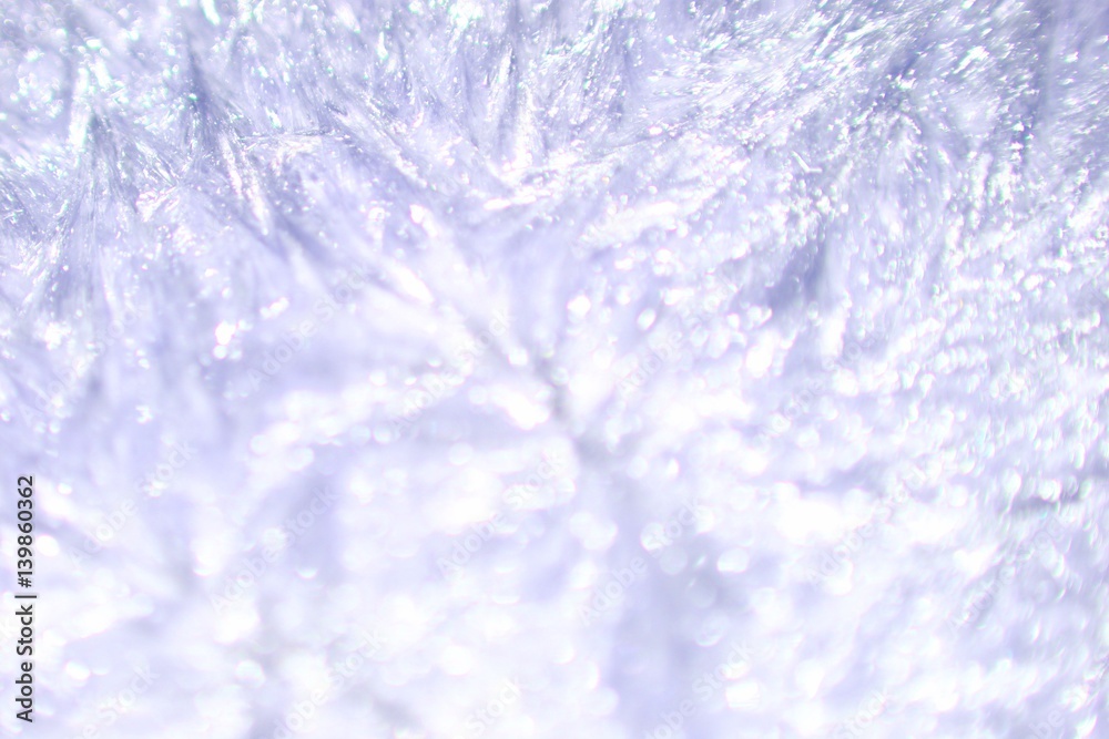 Blurred blur sparkle soft blue and violet palm wax background