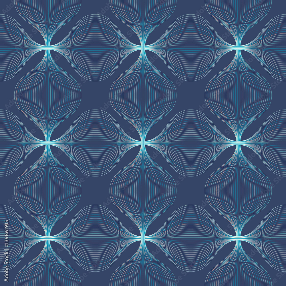 Abstract seamless pattern with lots of lines and waves. Abstract seamless pattern with lots of lines and waves.