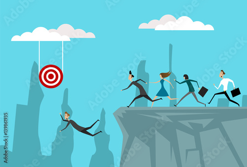 Concept of competition between employees