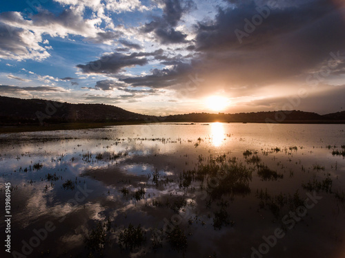 Laguna Alalay Sunset in Cochabamba