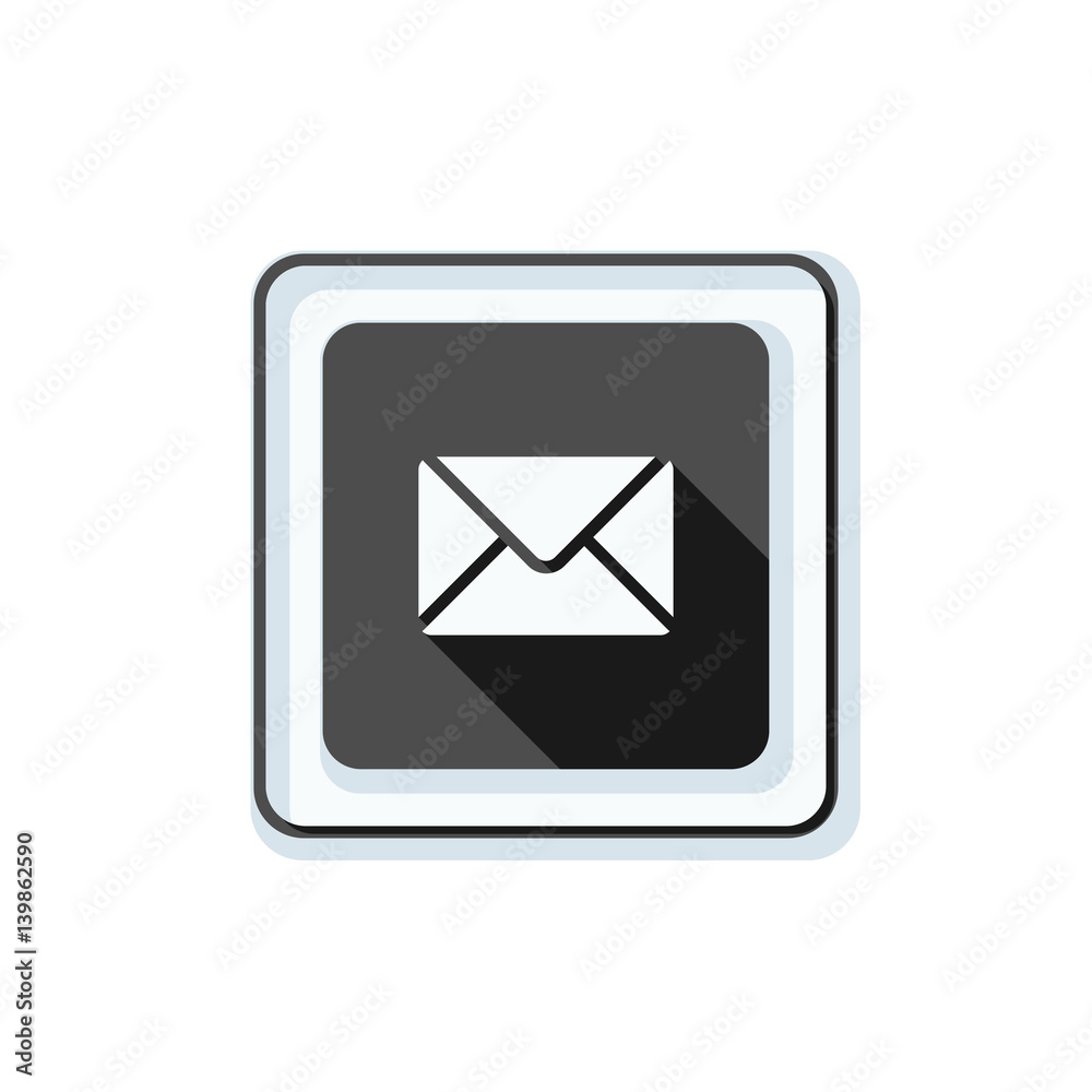 Mail button illustration