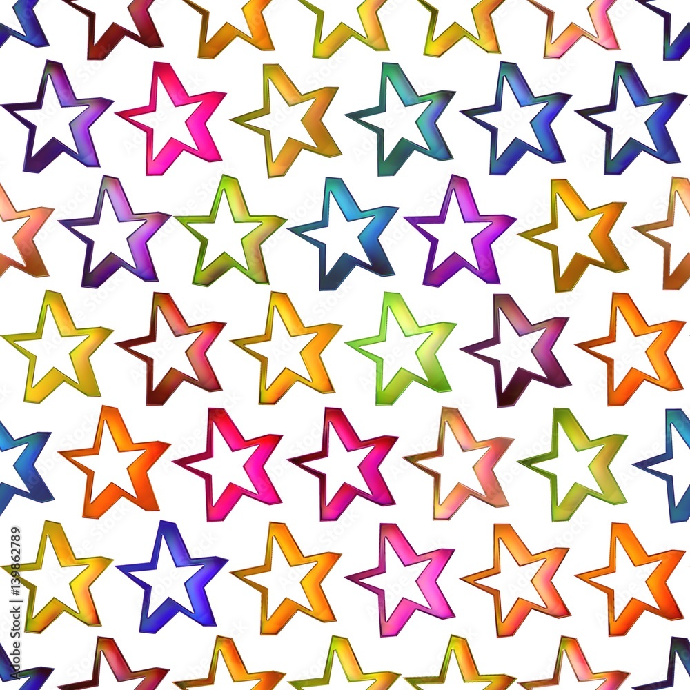 Seamless texture of abstract bright shiny colorful stars Seamless texture of abstract bright shiny colorful stars