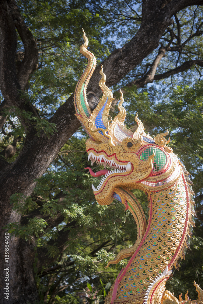 Obraz premium THAILAND LAMPANG WAT PHRA KAEA DON TAO TEMPLE