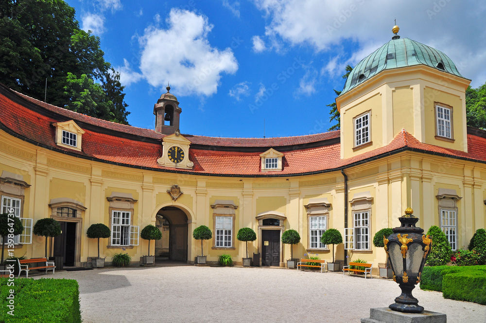 Chateau Buchlovice Moravia historic building