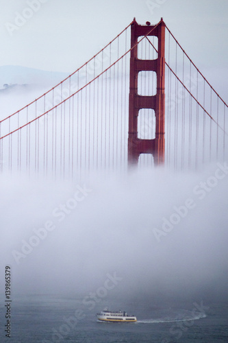 Bridge In Fog