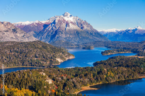 Bariloche landscape in Argentina photo