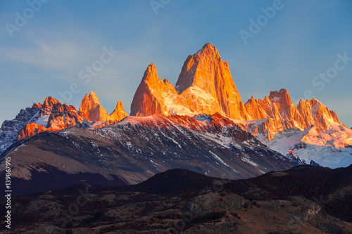 Fitz Roy mountain, Patagonia photo