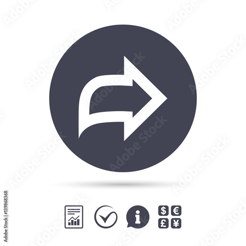 Free Download Arrow sign icon. Next button. Navigation symbol. - GFXLoad