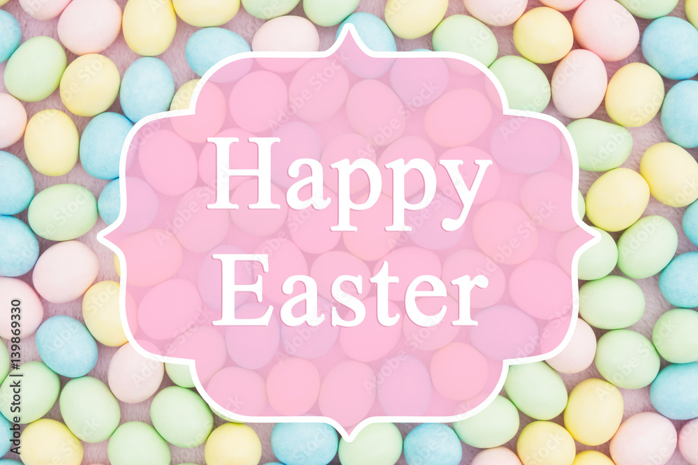 Old fashion Easter greeting