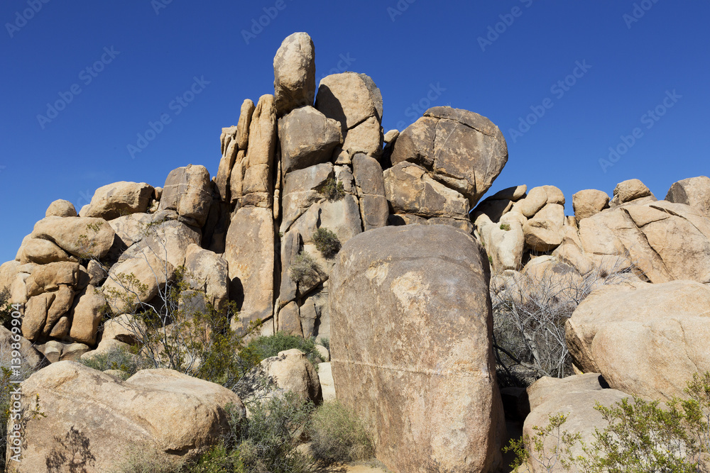 Rock Formation, Joshua Tree National Park, California