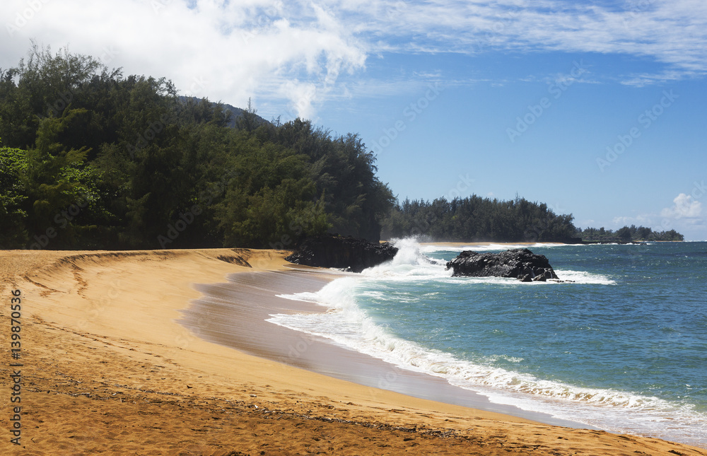 Sandy Beach, North Shore, Kauai, Hawaii