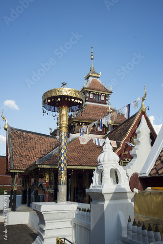 THAILAND LAMPANG WAT PONGSANUK TEMPLE photo