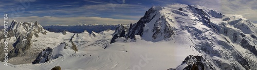 Mont Blanc et Grandes Jorasses photo