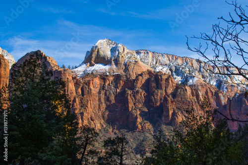 Zion National Park Mountain Peak