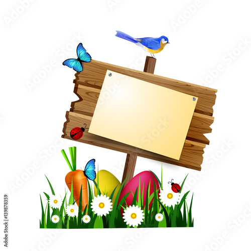 wooden board on a loan