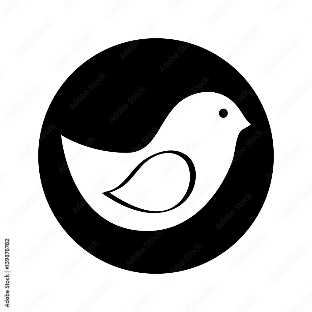 cute bird isolated icon vector illustration design cute bird isolated icon vector illustration design