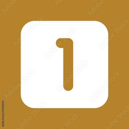 Modern Flat Icon - 10 Colors Included