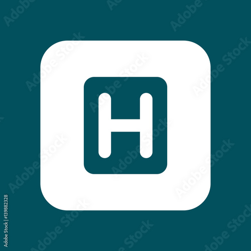 Modern Flat Icon - 10 Colors Included
