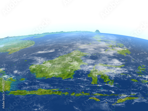 Canvas Print Malaysia on planet Earth