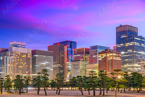 Photography Tokyo Japan Chiyoda Ward Skyline