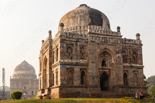 Принти на полотні Morning respite in the Lodhi Garden