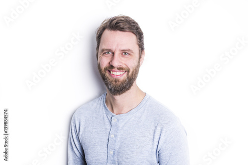 portrait of a man beard