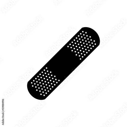 Medical  plaster, adhesive bandage icon