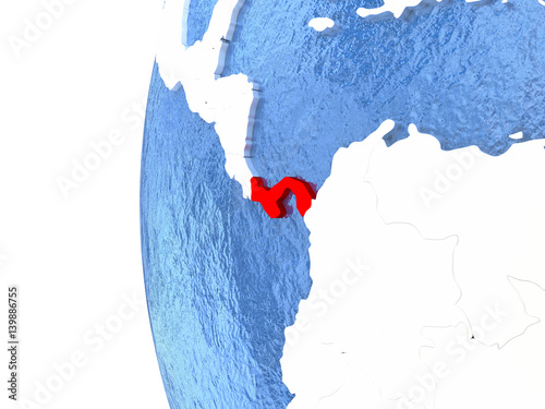 Wallpaper Mural Panama on globe Torontodigital.ca