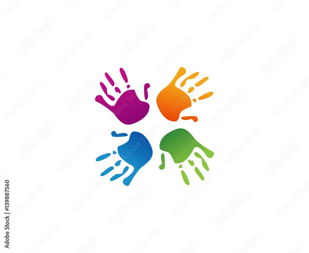 Hands logo Hands logo