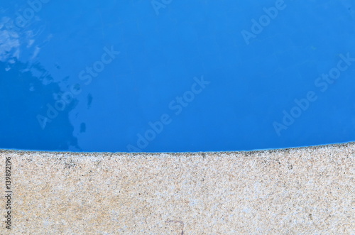 part of swimming pool with ...