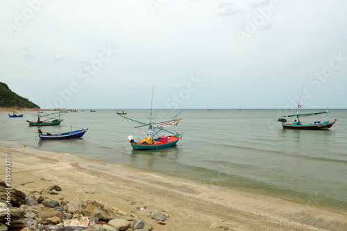 Fishing trawler on the wate...