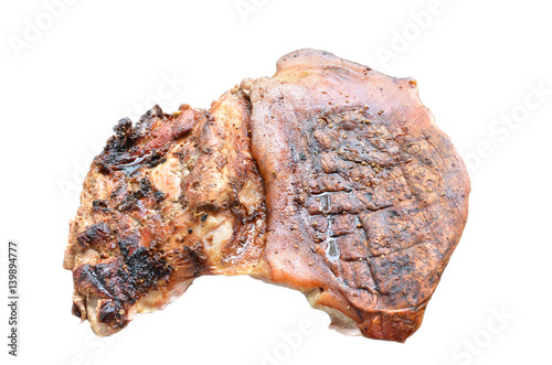 Barbecued suckling pig photo