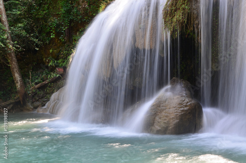 Watefall at Erawan national park