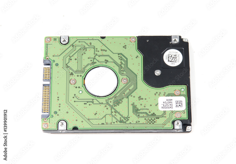 Hard disk drive HDD isolated on white background Hard disk drive HDD isolated on white background