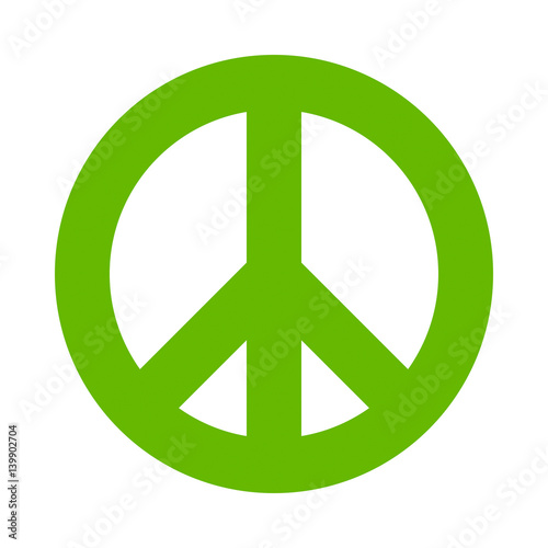 symbol of peace , vector icon