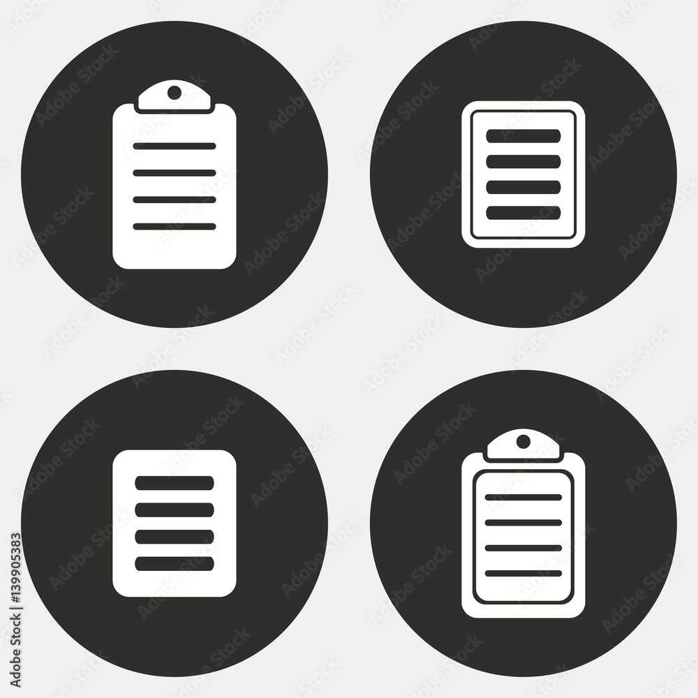 Menu icon set. Menu icon set.