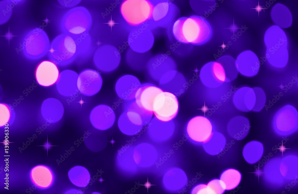 Abstract background of defocused lilac lights Abstract background of defocused lilac lights