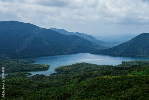 Lake and Mountains