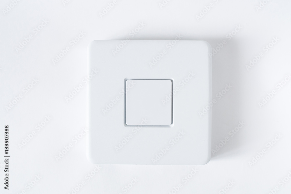 Generic Internet networking device router isolated over the white background Generic Internet networking device router isolated over the white background