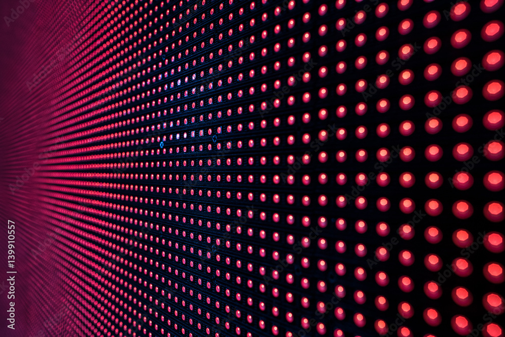 Obraz premium LED panel. A close-up of LED.