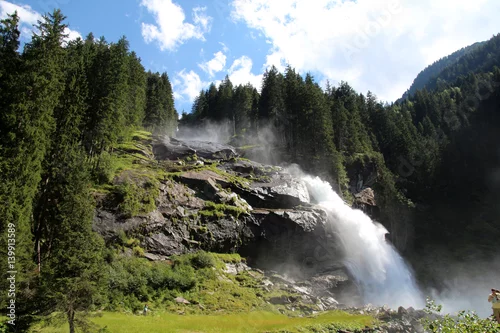 Obraz Wodospady Krimmler - Austria