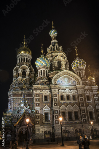 Savior on Spilled Blood at night