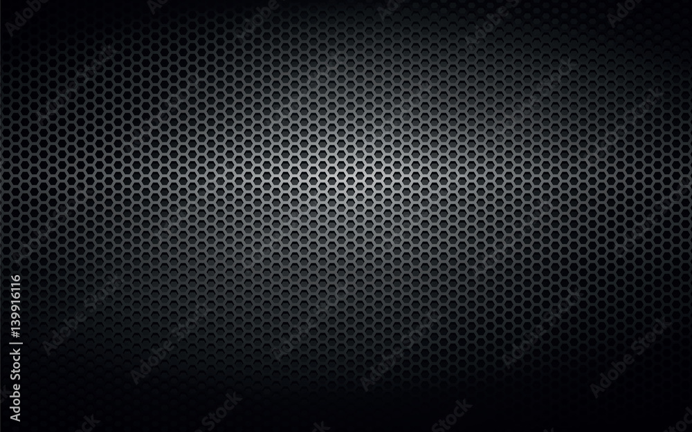 black steel metal plate background