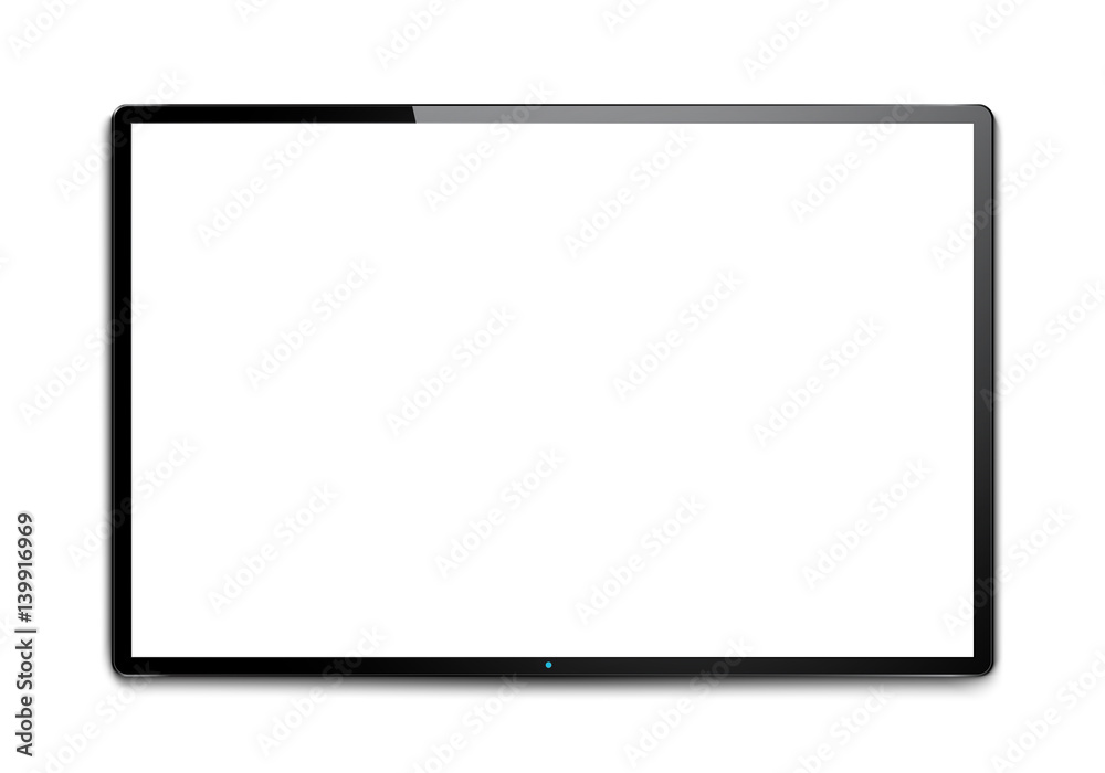 TV, modern blank screen lcd, led, on isolate background, stylish vector illustration EPS10 TV, modern blank screen lcd, led, on isolate background, stylish vector illustration EPS10
