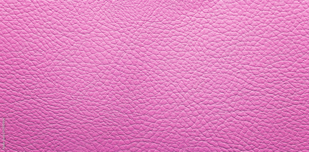 Fototapeta premium Pink leather background. Panorama.
