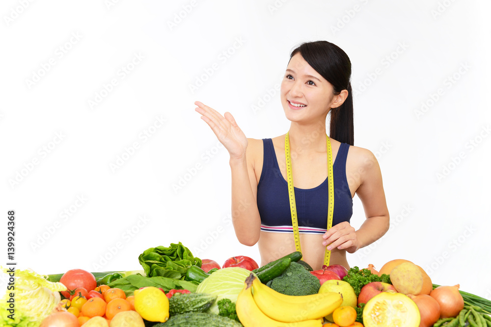 ダイエット中の女性