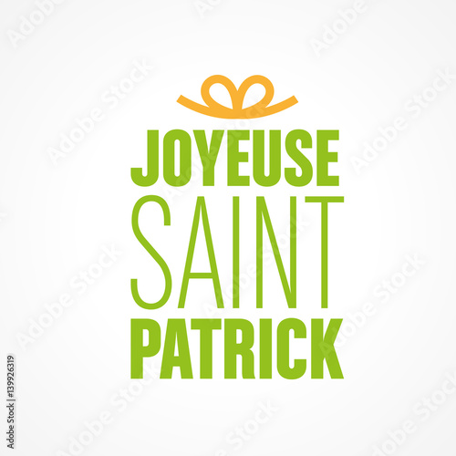 joyeuse saint patrick