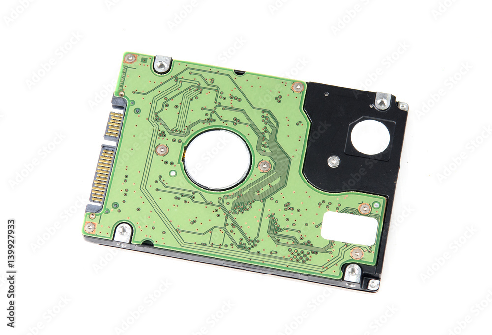 Hard disk drive HDD isolated on white background Hard disk drive HDD isolated on white background